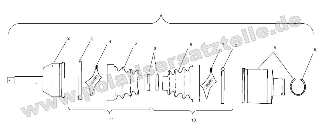 Rear Drive Shaft Rear Drive Shaft