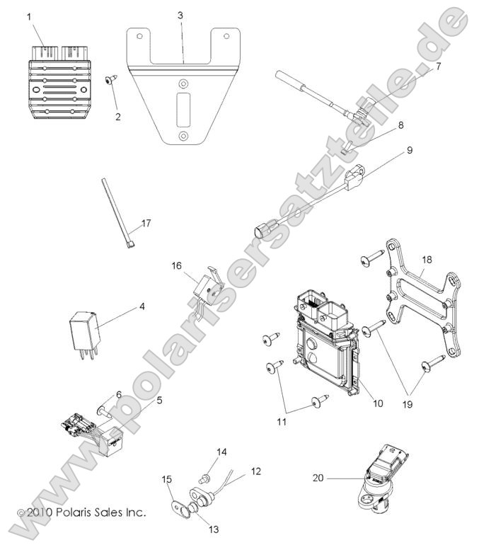 Electrical, Regulator, Relays, Sensors and ECU