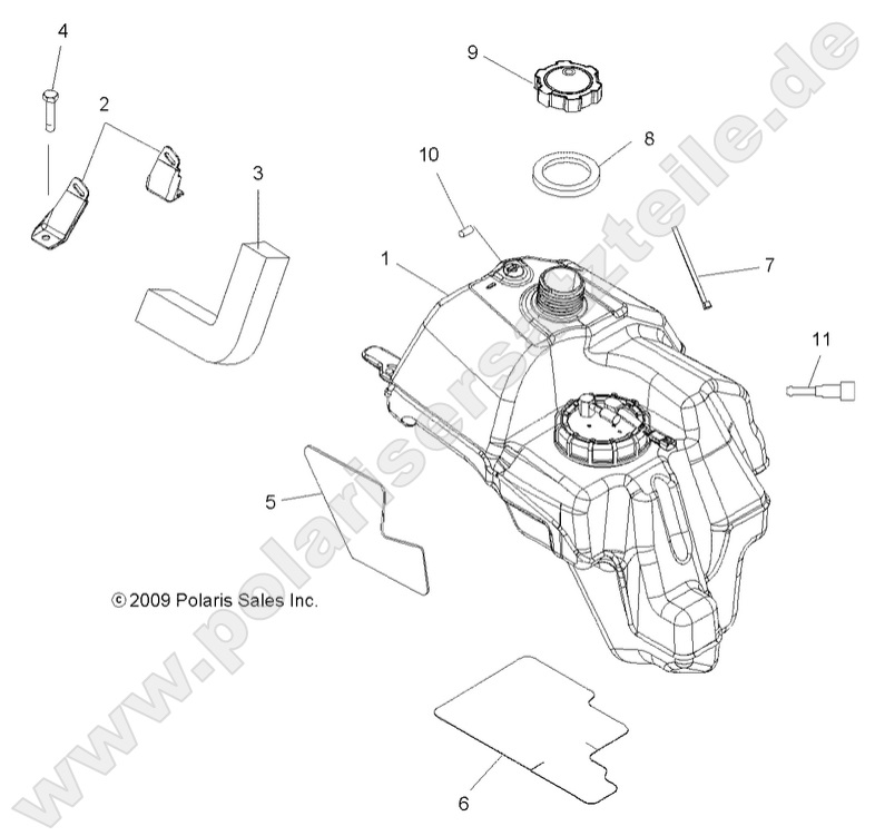 BODY, FUEL TANK ASM. BODY, FUEL TANK ASM.