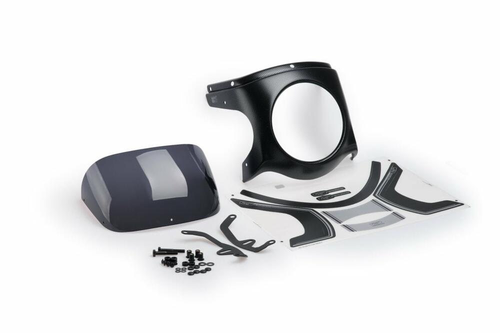 PUIG LAMPENVERKLEIDUNG C/CARBONO DIAM.180MM C/STARK GET - 9516F