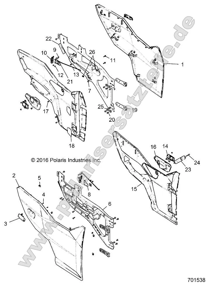 Body, Doors, Front Body, Doors, Front