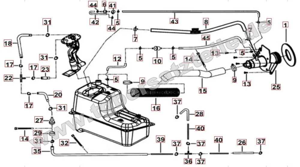 Kraftstofftank Kraftstofftank