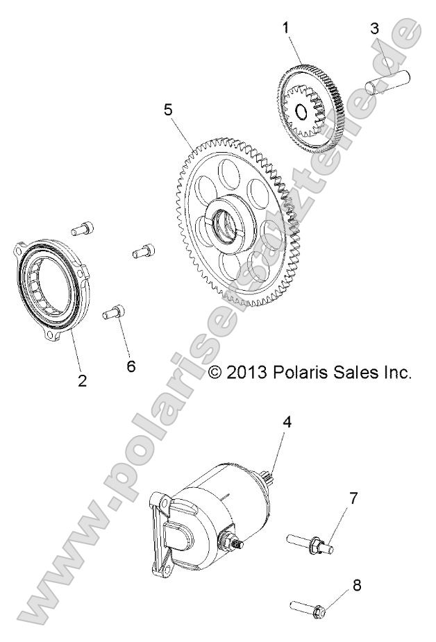 Engine, Starter Drive Engine, Starter Drive