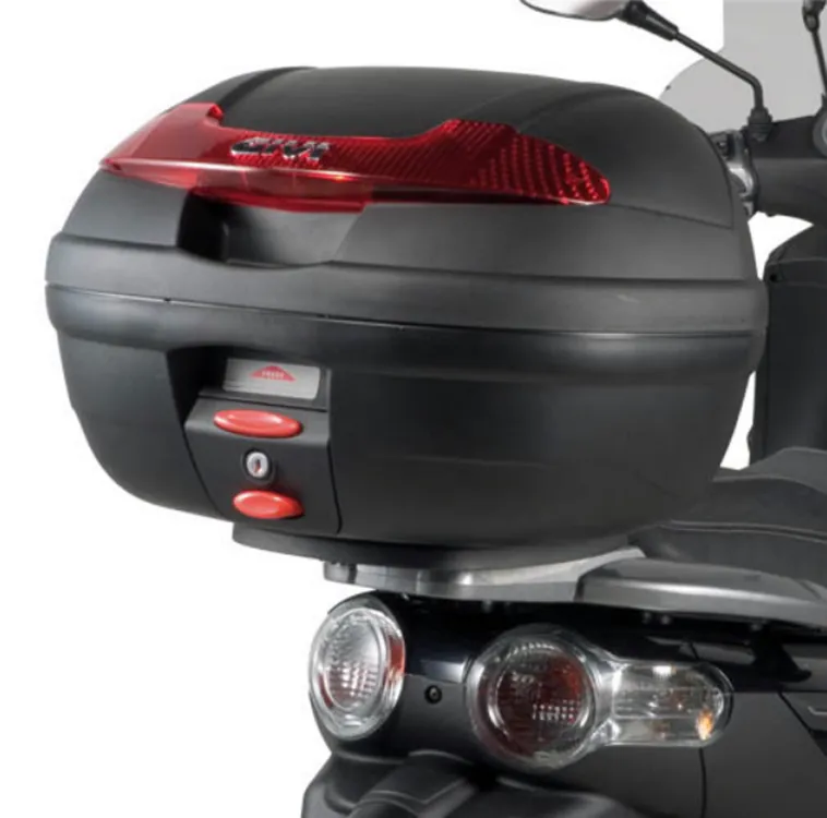 Givi Monolock Topcase E340 N Vision - 34 Liter - schwarz inkl. Montagekit