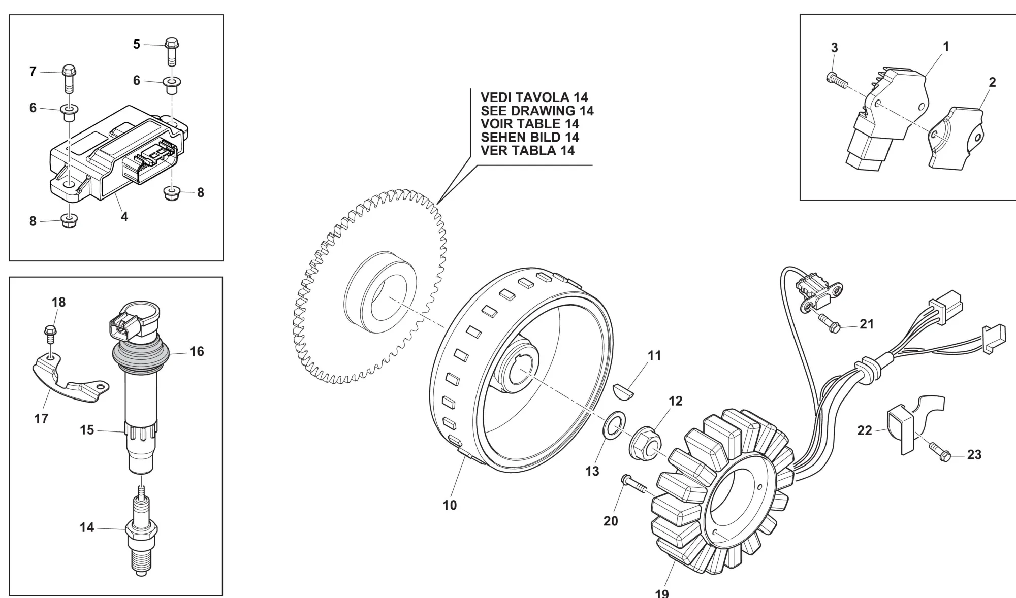 Lichtmaschine / Zündung