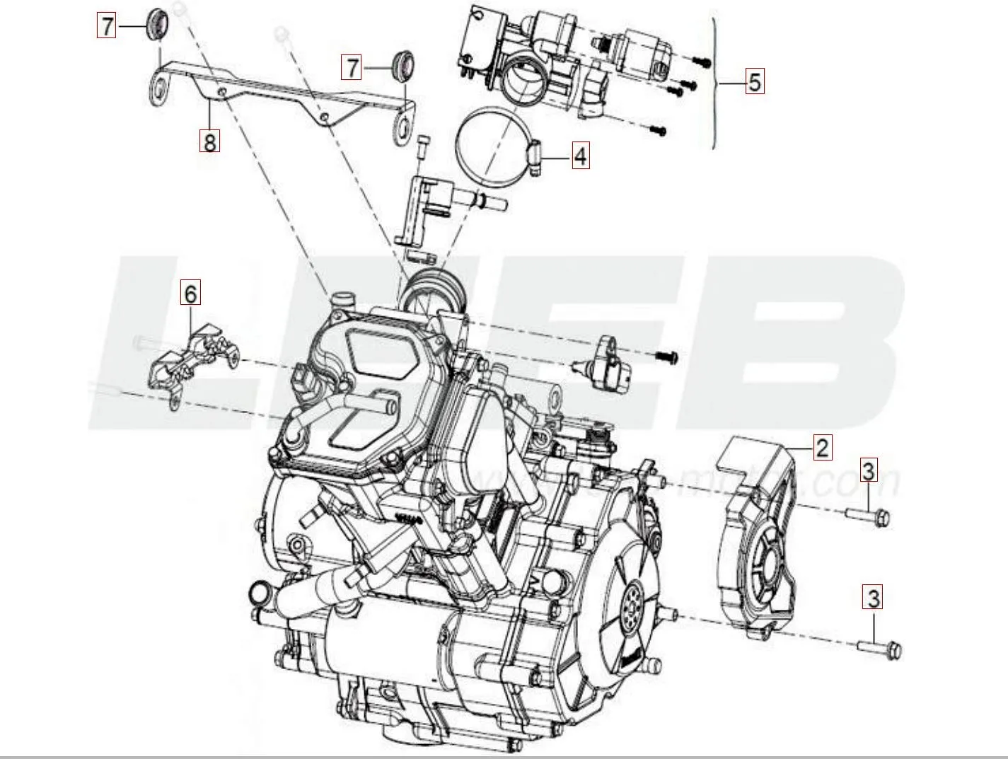 Motorhalterung Motorhalterung