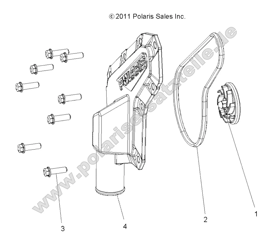 Engine, Waterpump Impeller and Cover Engine, Waterpump Impeller and Cover
