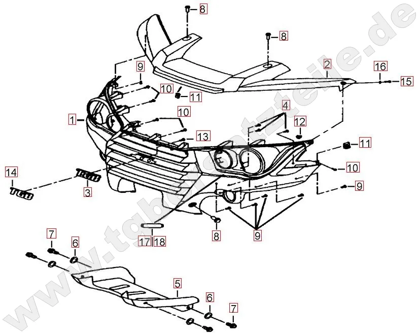Stossstange vorne Stossstange vorne