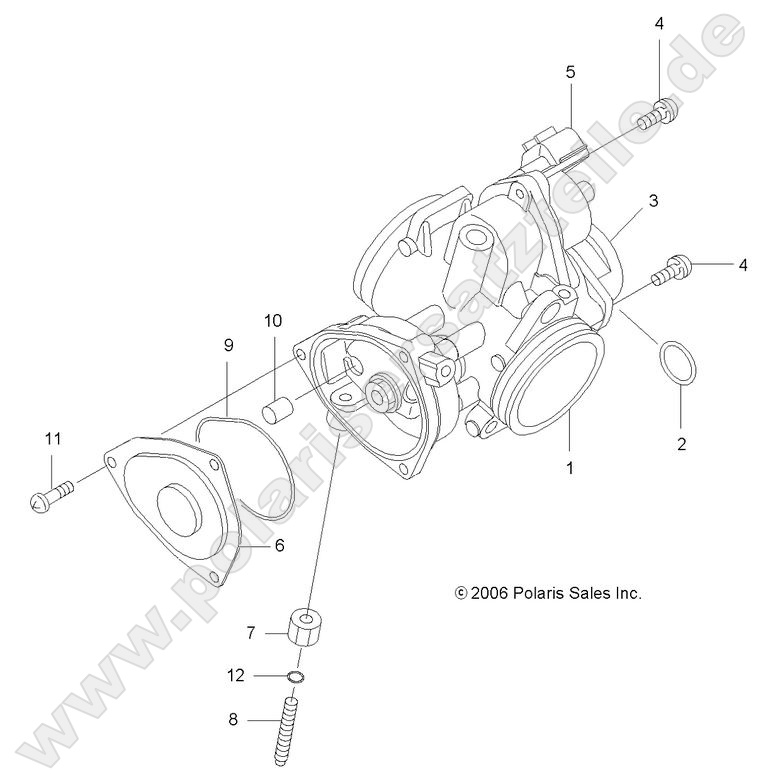 ENGINE, THROTTLE BODY