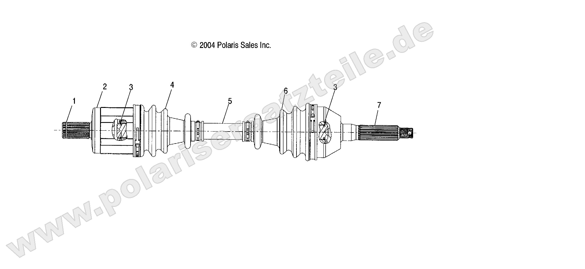 FRONT DRIVE SHAFT FRONT DRIVE SHAFT