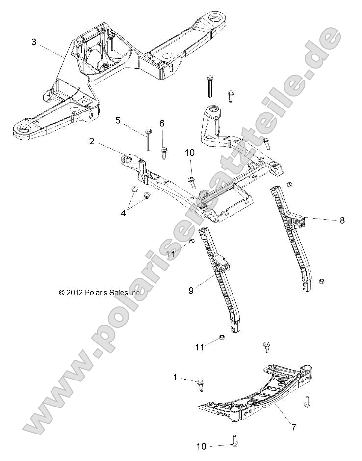 Body, Front Rack Support