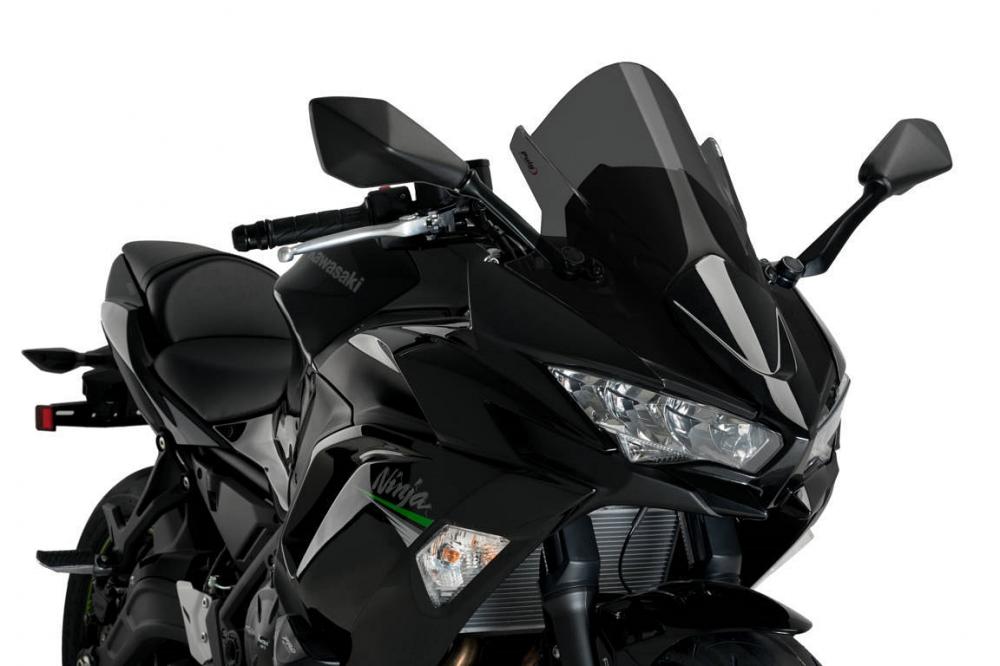 Puig Racing Verkleidungsscheibe stark getönt - Kawasaki Ninja 650 2020-22