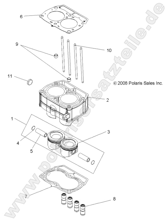 ENGINE, PISTON and CYLINDER