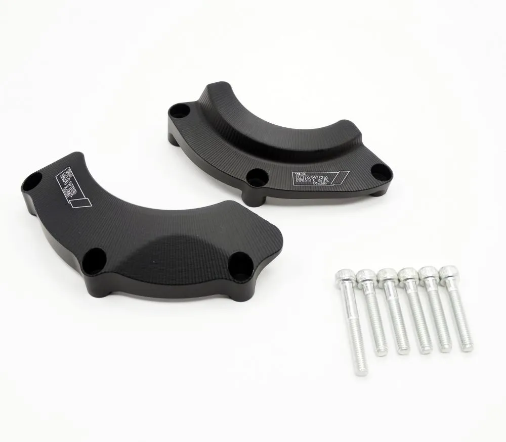 Racing CNC Motordeckelschutz Set schwarz Suzuki GSX-R 1000 2009-16