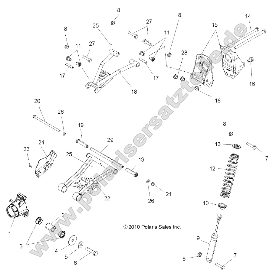 Suspension, Rear Suspension, Rear