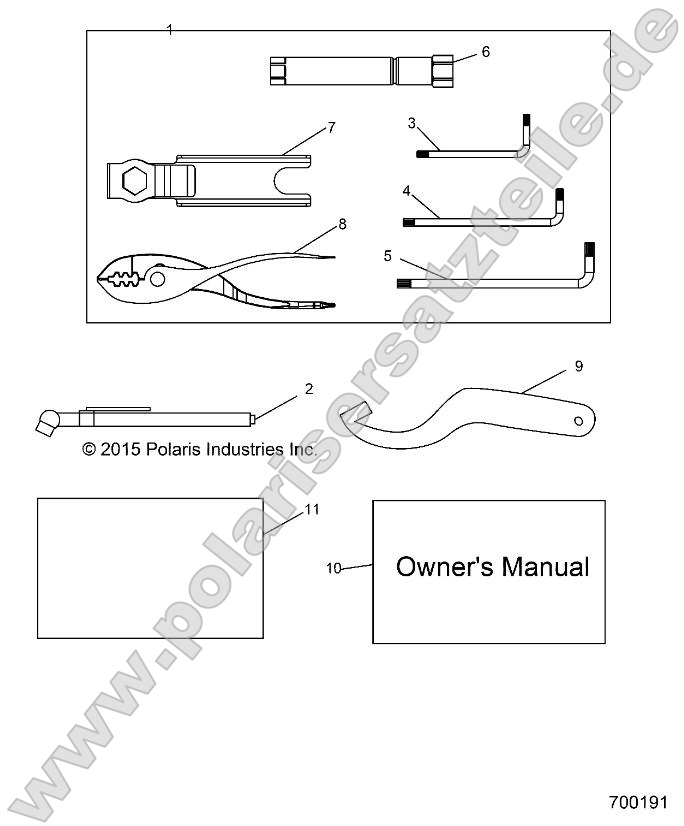 References, Tool Kit and Owners Manuals References, Tool Kit and Owners Manuals