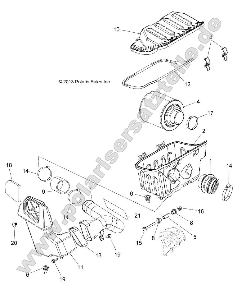 Engine, Air Intake System Engine, Air Intake System