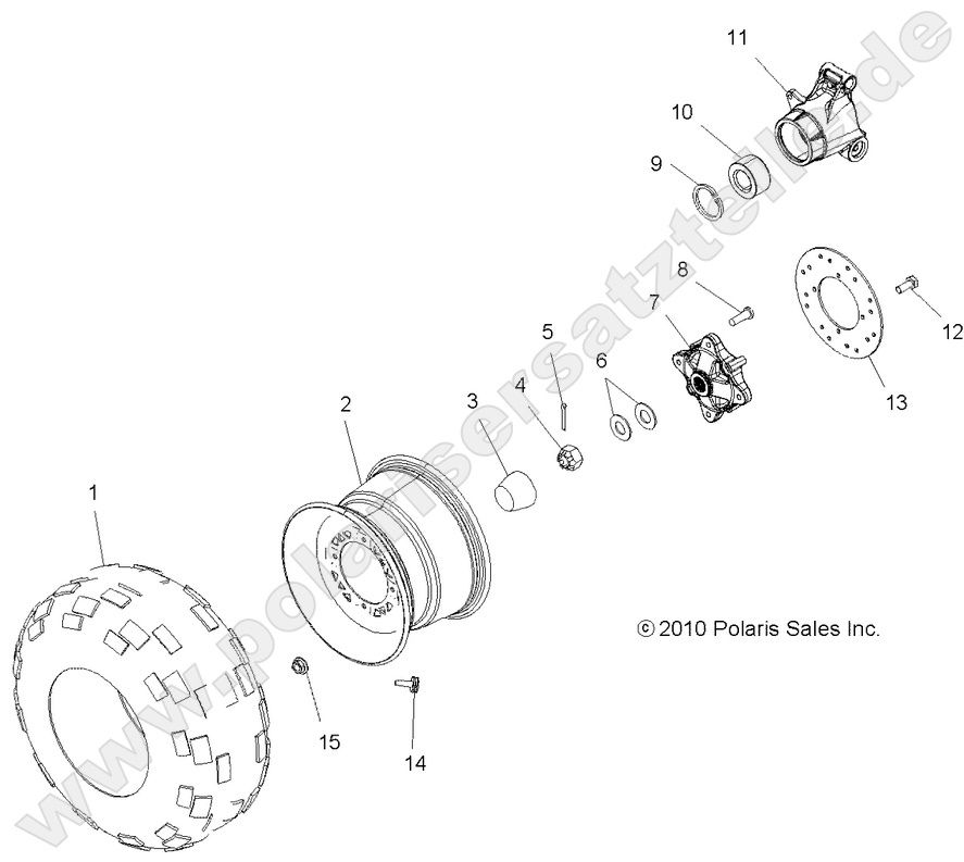WHEELS, REAR TIRE and BRAKE DISC WHEELS, REAR TIRE and BRAKE DISC