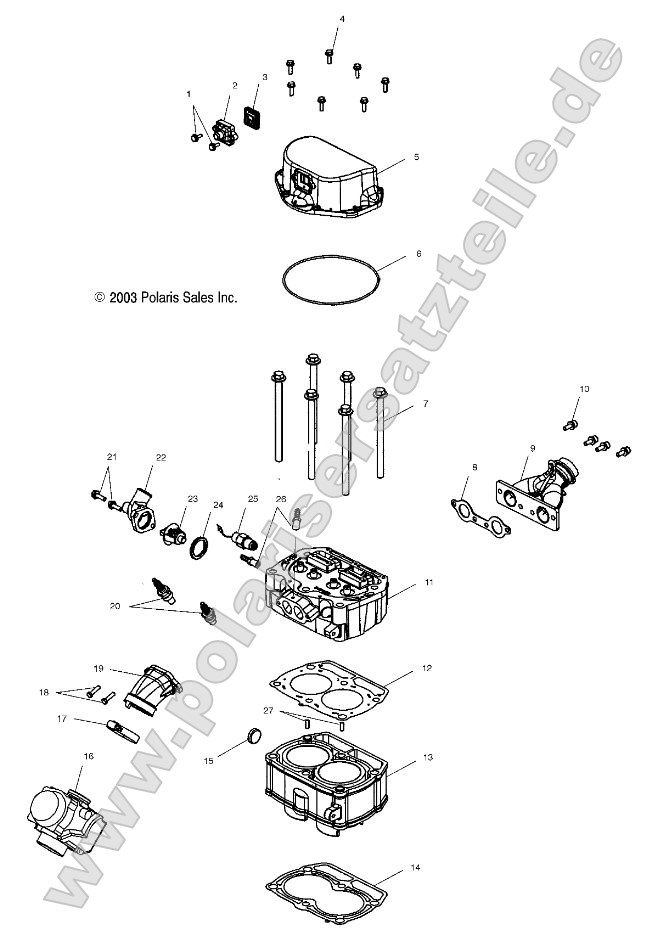 Cylinder and Cylinder Head Cylinder and Cylinder Head