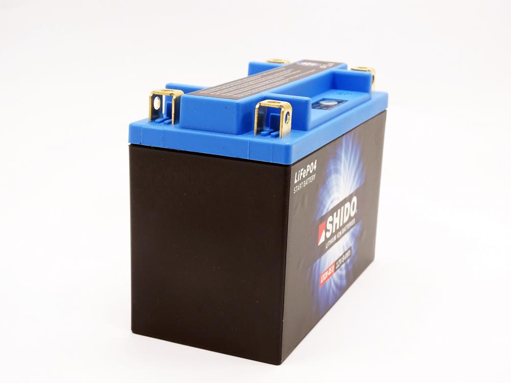 Shido LTX20 Q Lithium Ionen Batterie 12V (YTX20-BS, YTX20HL-BS)