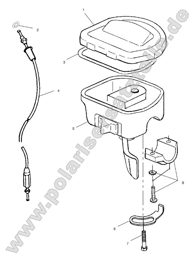 Controls - Throttle Asm/Cable Controls - Throttle Asm/Cable