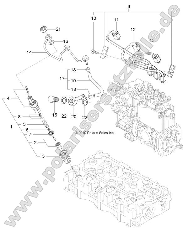 Engine, Fuel Injection Valve