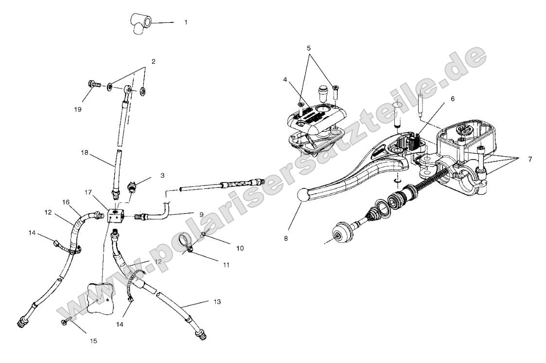 Controls - Master Cylinder/Brake Line Controls - Master Cylinder/Brake Line