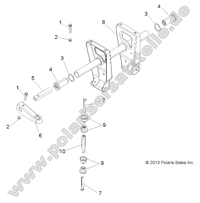 Suspension, Torsion Bar (built 10/04/13 and after) Suspension, Torsion Bar (built 10/04/13 and after)