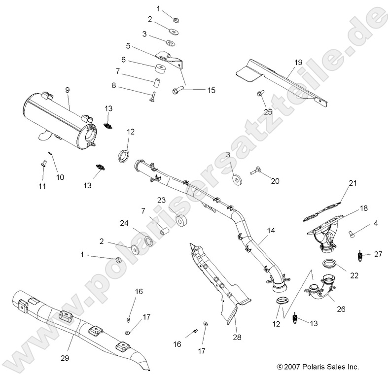ENGINE, EXHAUST ENGINE, EXHAUST
