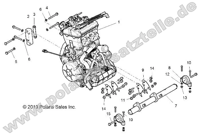 Engine, Mounting Engine, Mounting