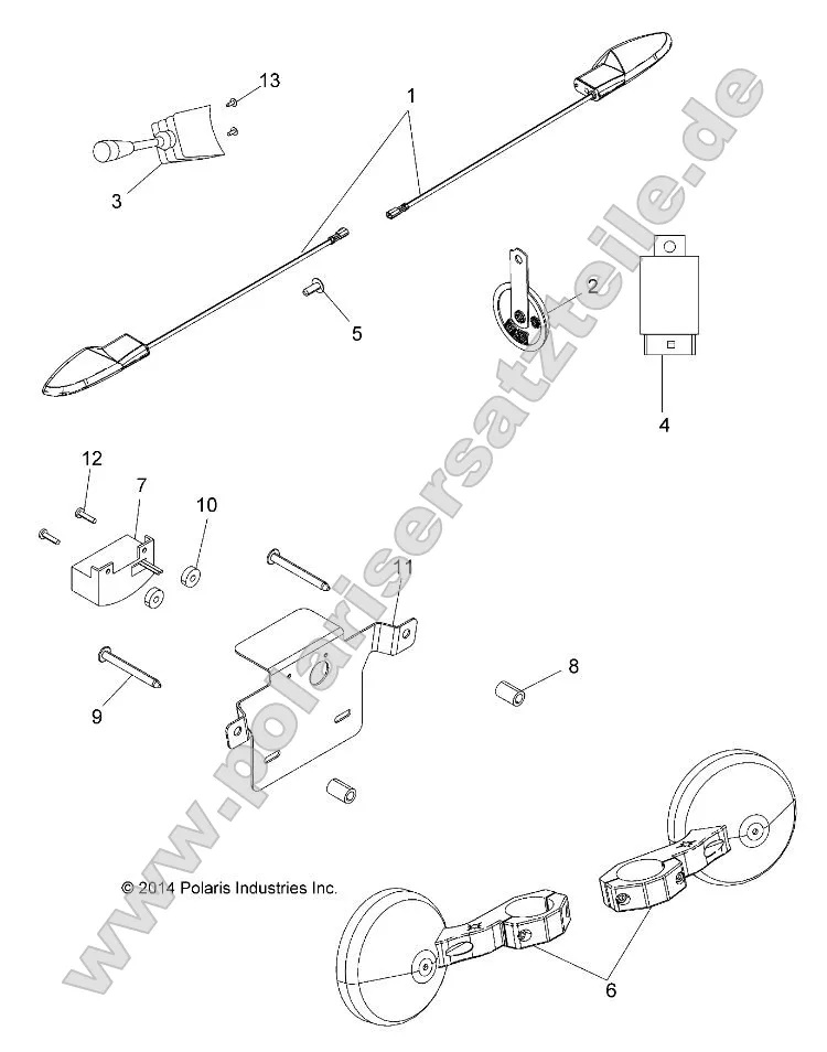 Electrical, Turn Signals, Horn and Mirrors Electrical, Turn Signals, Horn and Mirrors