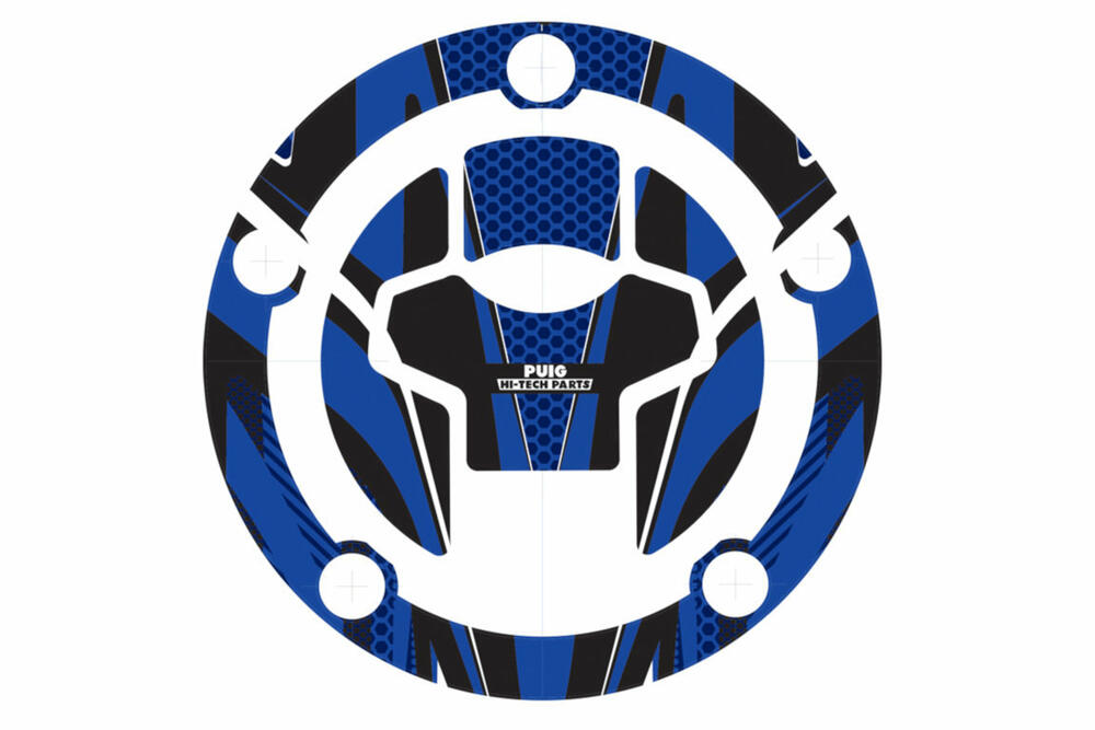 PUIG TANKDECKEL-ABDECKUNG MOD. RADIKAL SUZUKI F/BLAU - 9429A