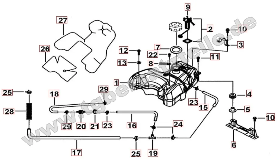 Kraftstofftank Kraftstofftank