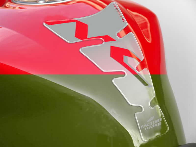 PUIG TANK PAD MOD. SPIRIT NC SILBER - 9142P