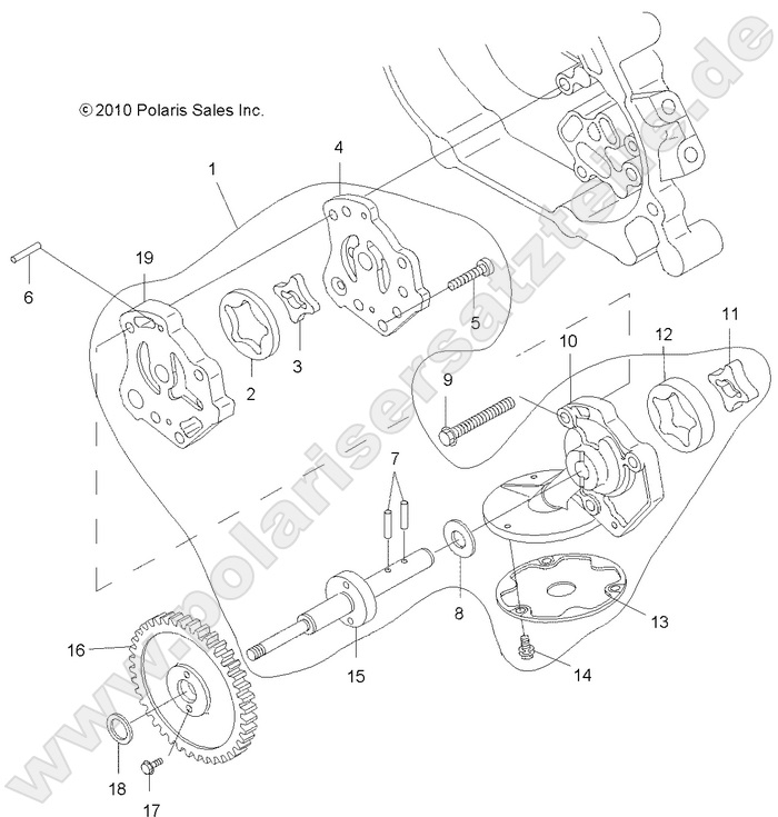 ENGINE, OIL SYSTEM and OIL PUMP