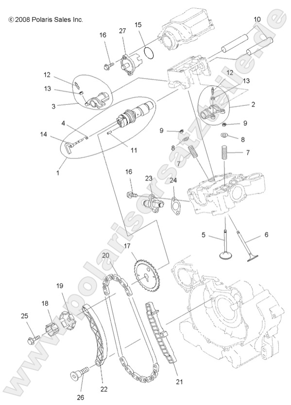 ENGINE, VALVES and CAMSHAFT ENGINE, VALVES and CAMSHAFT