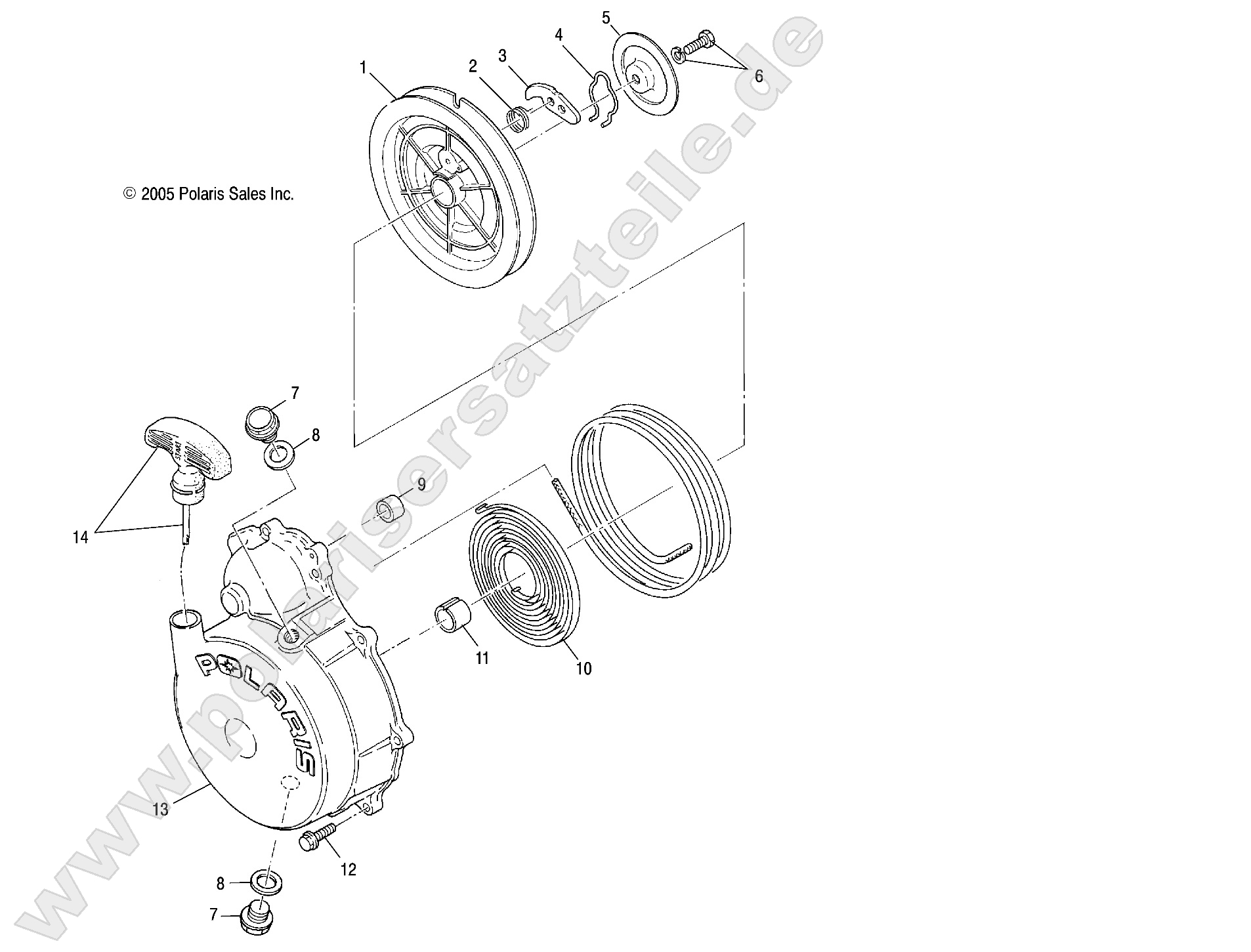RECOIL STARTER RECOIL STARTER