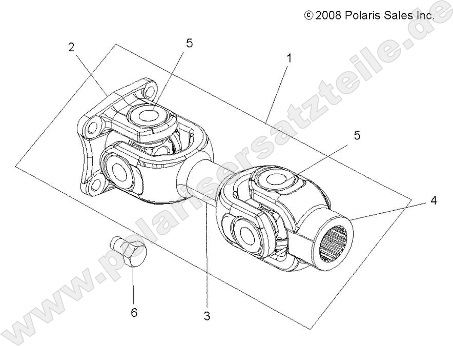 DRIVE TRAIN, PROP SHAFT, REAR DRIVE TRAIN, PROP SHAFT, REAR