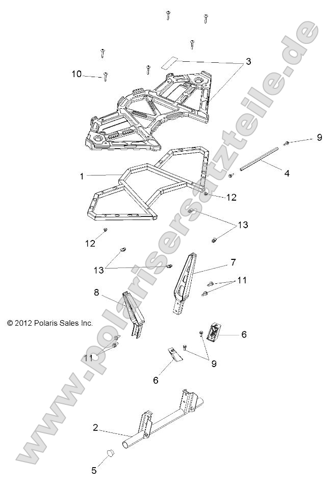 Body, Rear Rack Body, Rear Rack