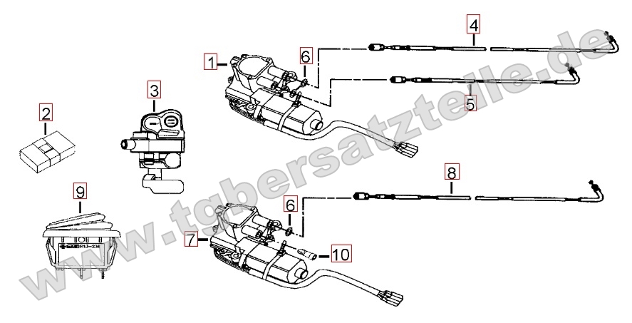 Stellmotor Differenzialsperre