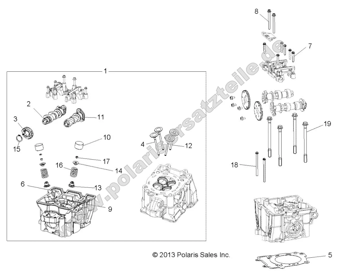 Engine, Cylinder Head, Cams and Valves Engine, Cylinder Head, Cams and Valves