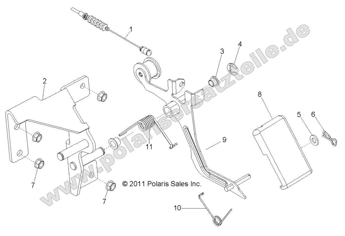 Engine, Throttle Pedal