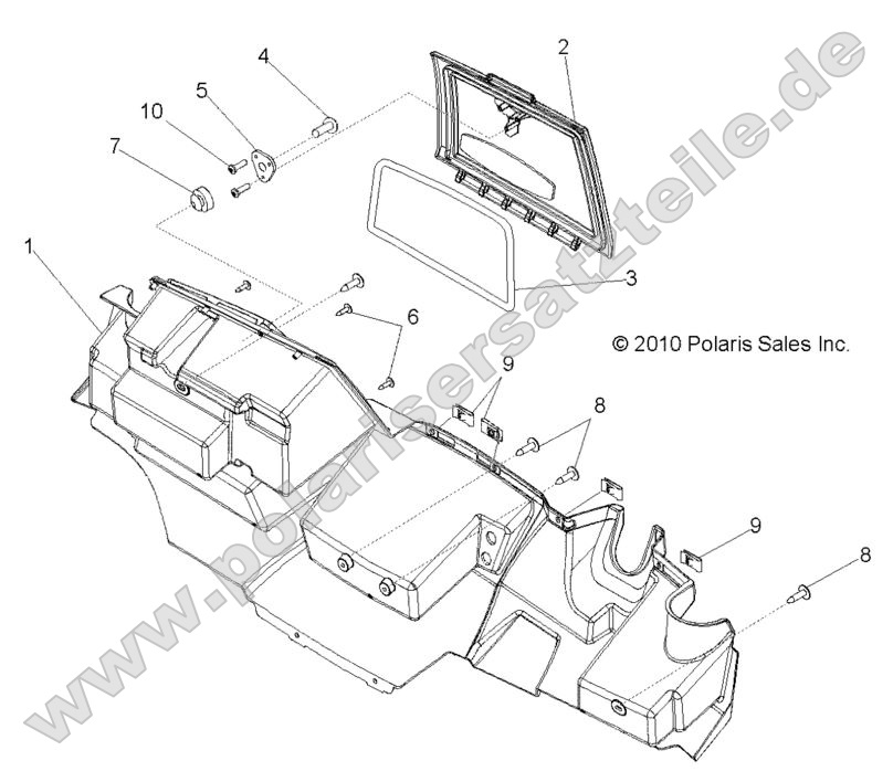 Body, Glove Box Storage