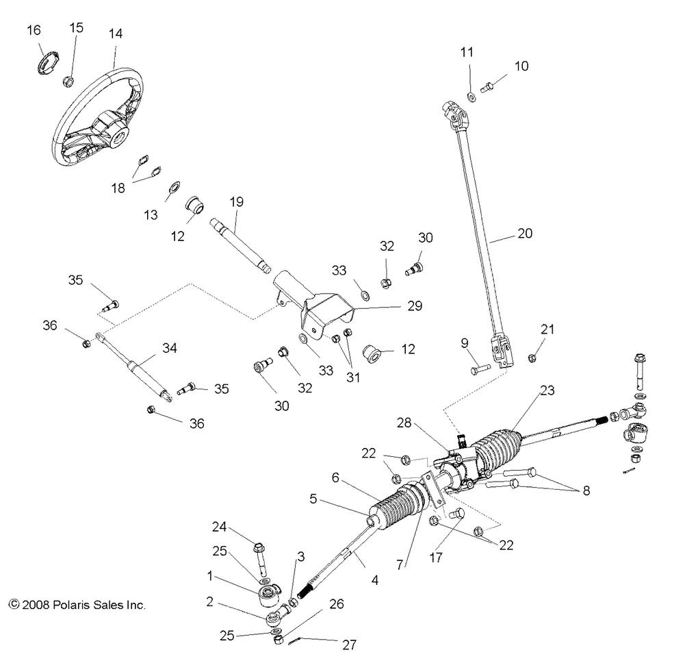 Steering, Steering Asm. Steering, Steering Asm.