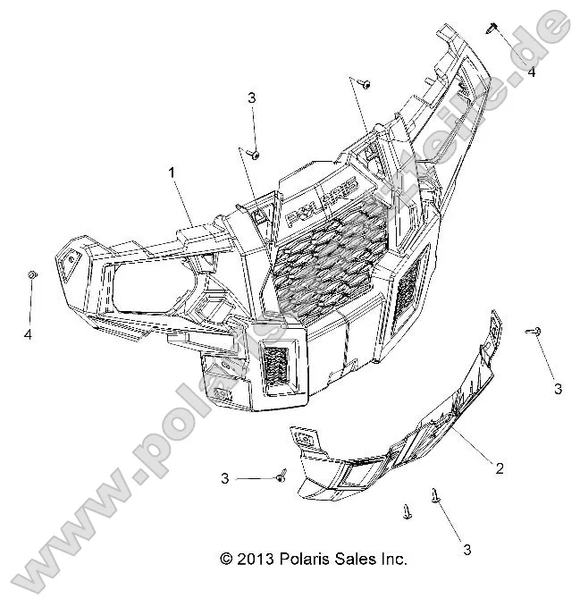 Body, Bumper, Front Body, Bumper, Front