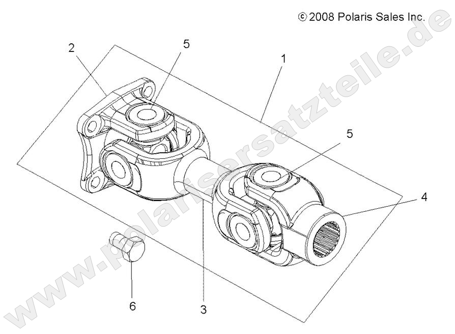 DRIVE TRAIN, PROP SHAFT, REAR DRIVE TRAIN, PROP SHAFT, REAR