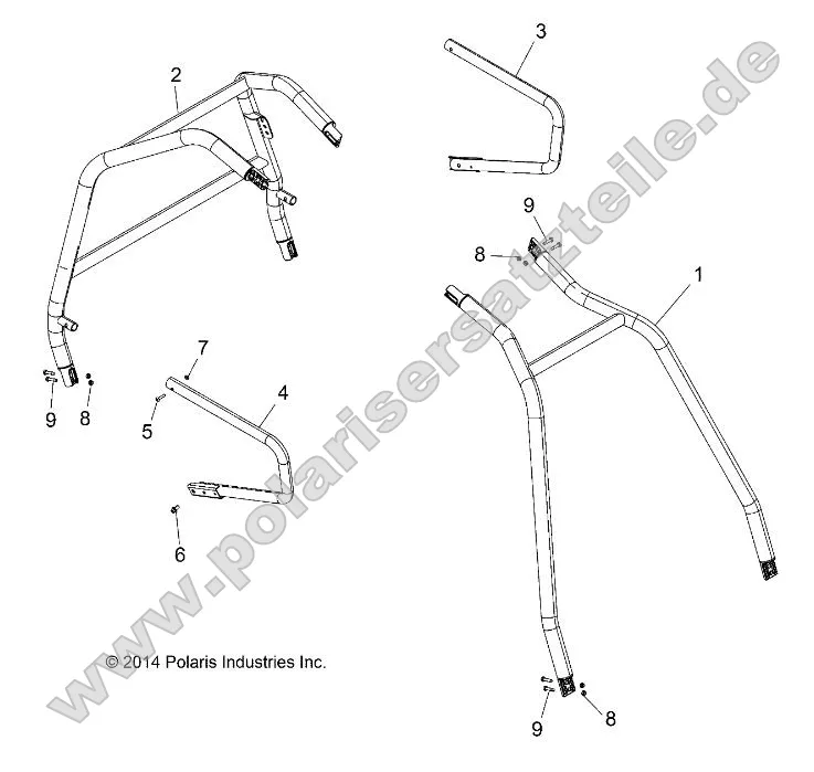 Chassis, Cab Frame and Side Bars