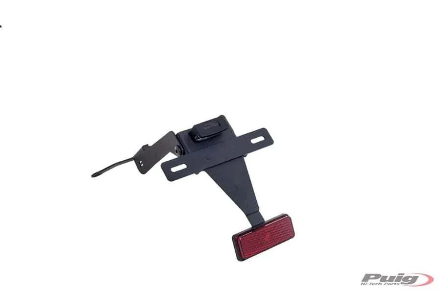 PUIG KENNZEICHENHALTER YAMAHA TMAX 12-16 C/SCHWARZ - 6092N