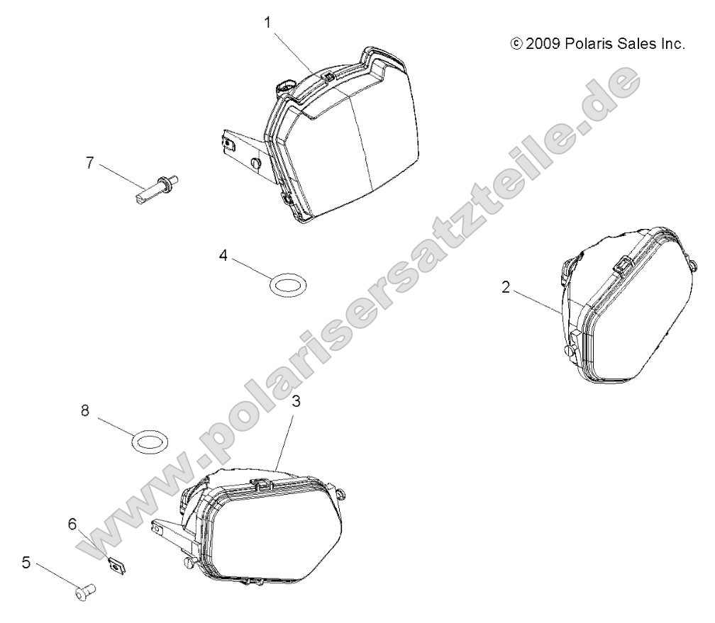 Electrical, Headlights