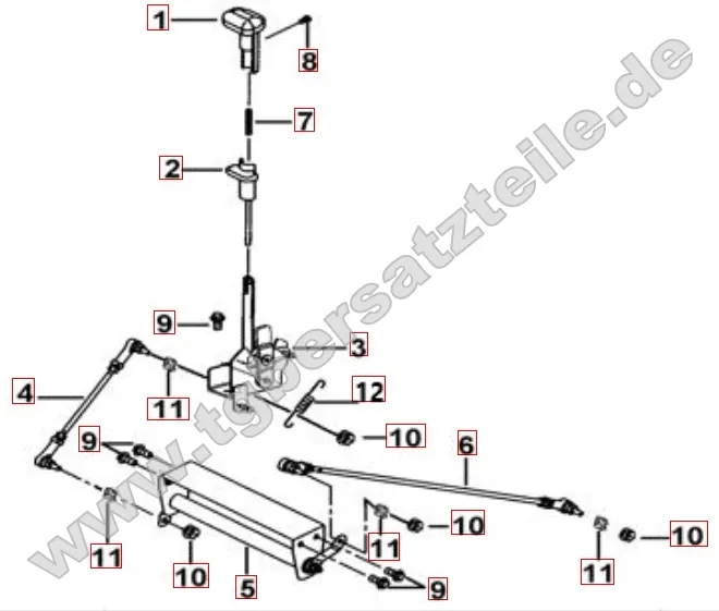Gangschalthebel Gangschalthebel
